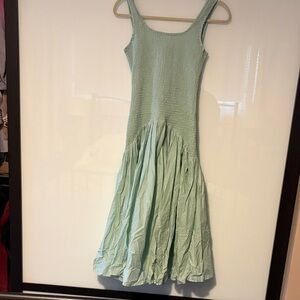 Hutch Mint Green Midi Dress